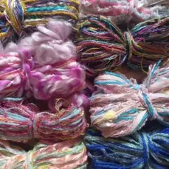 引き揃え糸、変わり糸、ファンシーヤーン7え