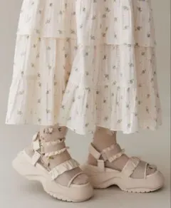 merryjenny フリルメッシュスニーカーサンダルのサムネイル