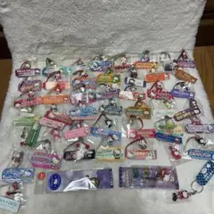 【ハローキティ ご当地ストラップ キーホルダー 47個まとめ売り