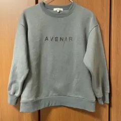 ☆グローバルワーク キッズ あったかプリントスウェット グリーン 150㎝☆