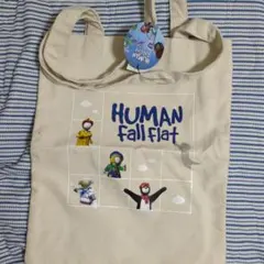 ヒューマンフラットフォール　トートバッグ