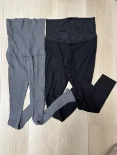 マタニティレギンス２枚セット