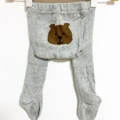 GAP/ギャップ/くまタイツ/ベビータイツ/グレー
