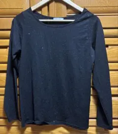 PAGEBOY ラメ入り長袖カットソー