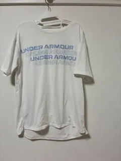 UNDER ARMOUR 半袖Tシャツ ホワイト Lサイズ相当