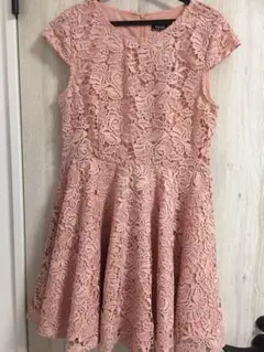 大幅値下げ　ピンクレース ワンピース