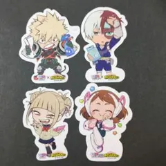 僕のヒーローアカデミア　ステッカー4枚　/ セイムスコラボ