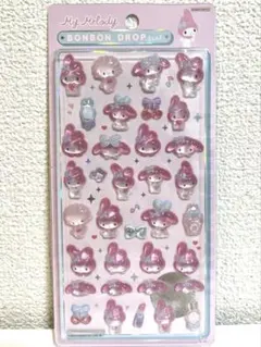 【正規品】マイメロディ　マイスウィートピアノ　ボンボンドロップシール　第一弾