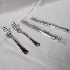 専用未使用新品☆クリストフル　デザートフォーク モノグラム入り デザートフォーク CHRISTOFLE クリストフル