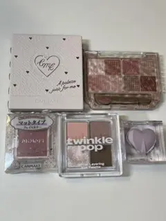 韓国コスメ　キャンメイク　トゥインクルポップ　ブラックルージュ　5つセット