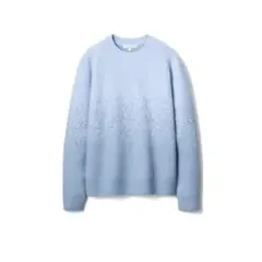 ユニクロJWA スフレヤーングラデーションクルーネック 4XL