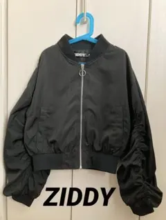 ZIDDY ナイロンブルゾン ジャケット　ブラック
