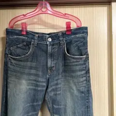 【34インチ】EDWIN 404 エドウィン ジーパン ダークブルー デニム