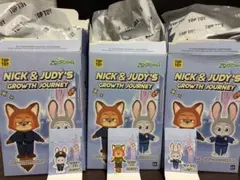 TOPTOY ズートピア　ニック&ジュディ　3個セット