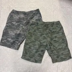 ユニクロ　ハーフパンツ140センチ 2枚セット