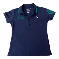 LE COQ GOLF ルコックゴルフ　半袖ポロシャツ　ネイビー　M