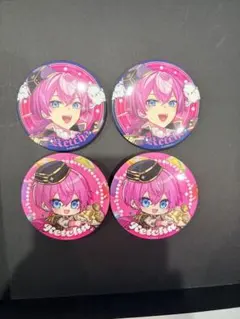 けちゃ AMPTAK×COLORS 缶バッジ - メルカリ