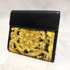 ヴィンテージ Versace ヴェルサーチ レオパード柄 長財布 - メルカリ