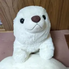 ホワイトクマ型ぬいぐるみ