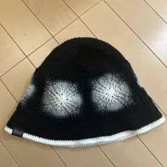 Solarisグラデーションニット帽 バケットハット