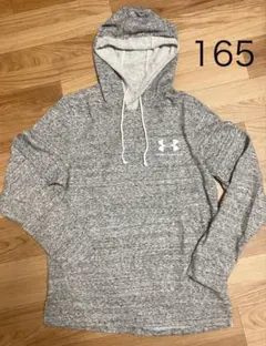 UNDER ARMOUR グレー パーカー フード付き　SM/P/CHのサムネイル