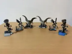 タイムスリップグリコ カネゴン ケムール人 ペギラ モノクロ&カラー 6種セット