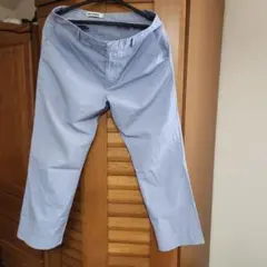 ジルサンダーJIL SANDER　コットンアンクルパンツ　メンズ　ライトブルーのサムネイル