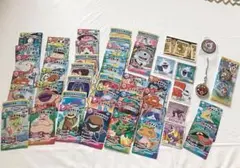 妖怪ウォッチ　カード、シール　缶バッチなどおまとめ