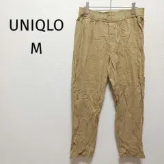 ❤海外古着 UNIQLO 薄手 ベージュ チノパン Mサイズ 100%コットン