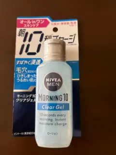 【新品未使用】ニベアメン モーニング10 クリアジェルのサムネイル