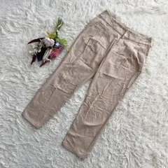 『COMME CA ISM』　チノパン　タックパンツ　カジュアルパンツ　綿　M