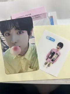 nctwish poppop wichu ユウシ　トレカ　ステッカー