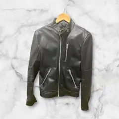 ブラックレザージャケット