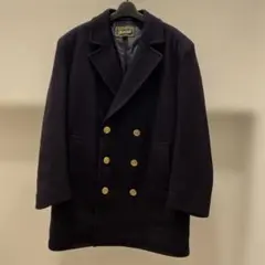 英国製 GLOVERALL グローバーオール 金ボタン Pコート ピーコート