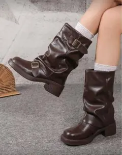 ブーツブラウン