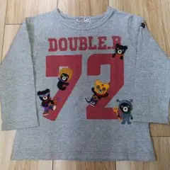 ミキハウス DOUBLE.B　長袖Tシャツ 100
