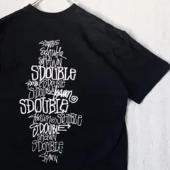 海外限定 S/Double エスダブル Tシャツ M ブラック