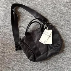 無印良品 ムジ 再生ナイロンミニボストンバッグ 黒 - メルカリ