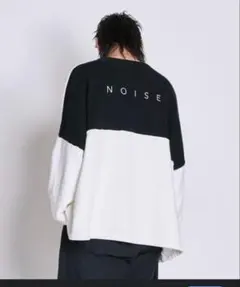 NOISE MAKER NOISE刺繍切替ボートネックのサムネイル