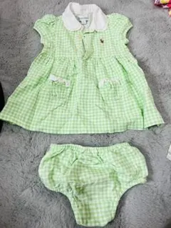 Ralph Lauren ギンガムチェック ワンピース 3M