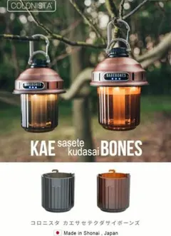【1点限】BAREBONES コロニスタ カエサセテクダサイボーンズ(ブラウン)のサムネイル