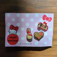 Hello Kitty × ROUND1 ピンバッジ 3個セット
