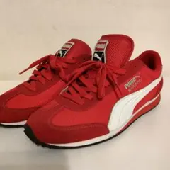 PUMA プーマ　WHIRLWIND レッド スニーカー