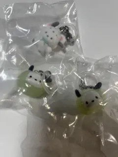 なりきりアクセサリー 肉まん　ふわふわスノー　めじるしアクセサリー　ポチャッコ