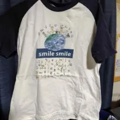 Printstar Tシャツ 地球 動物 イラスト M