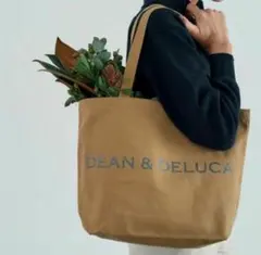DEAN&DELUCA チャリティートート2025 カフェオレ Lサイズ