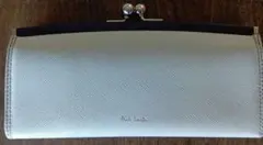 Paul Smith がま口 二つ折り財布 レザーのサムネイル