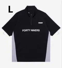 TFW49 ハーフジップ モックネック ロングTシャツ XL ブラック - メルカリ