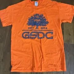 GILDAN GSDC プリントTシャツ オレンジ M