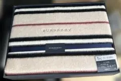 バーバリー　毛布　布団　ウール　新品　ストライプ バーバリー 毛布 布団 ウール 新品 ストライプ BURBERRY（毛布）の